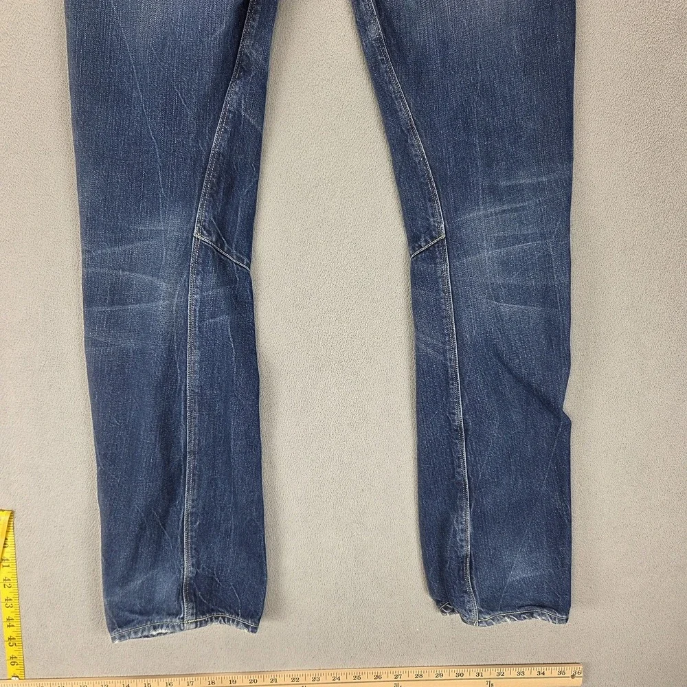 Vintage Levis Engineered Jeans Mens 34x34 Blue Twisted Zip Fly Medium Wash